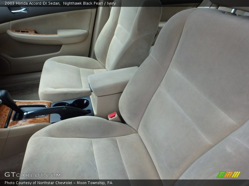 Nighthawk Black Pearl / Ivory 2003 Honda Accord EX Sedan