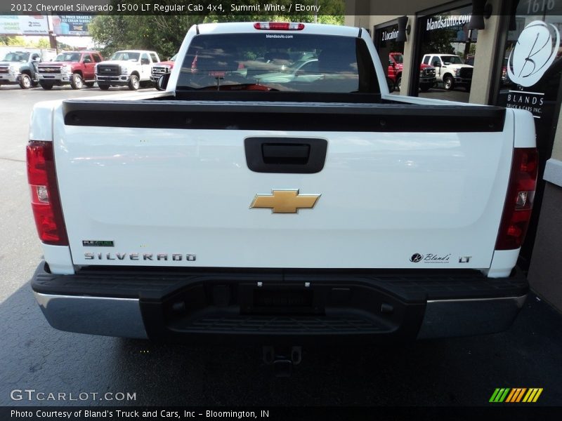 Summit White / Ebony 2012 Chevrolet Silverado 1500 LT Regular Cab 4x4