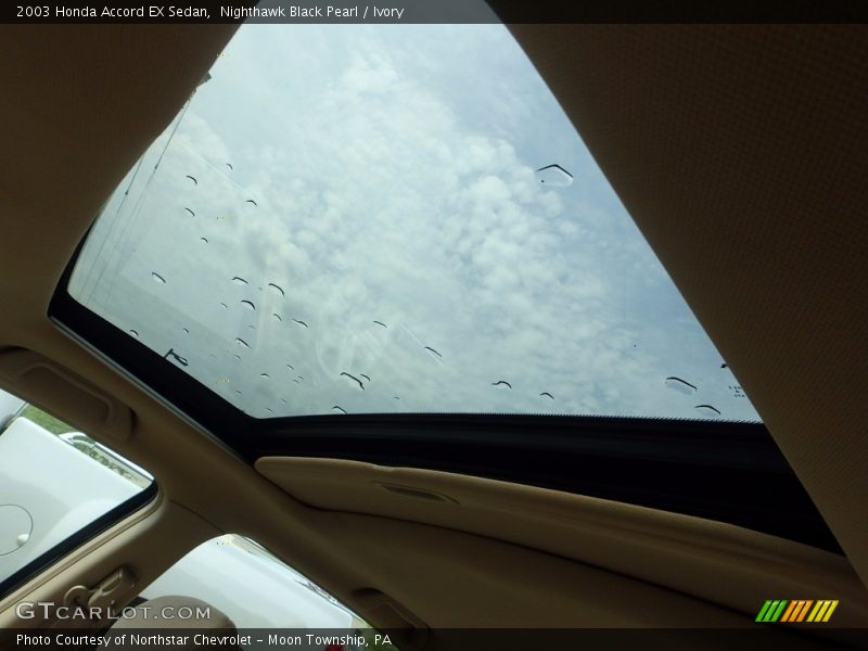 Nighthawk Black Pearl / Ivory 2003 Honda Accord EX Sedan