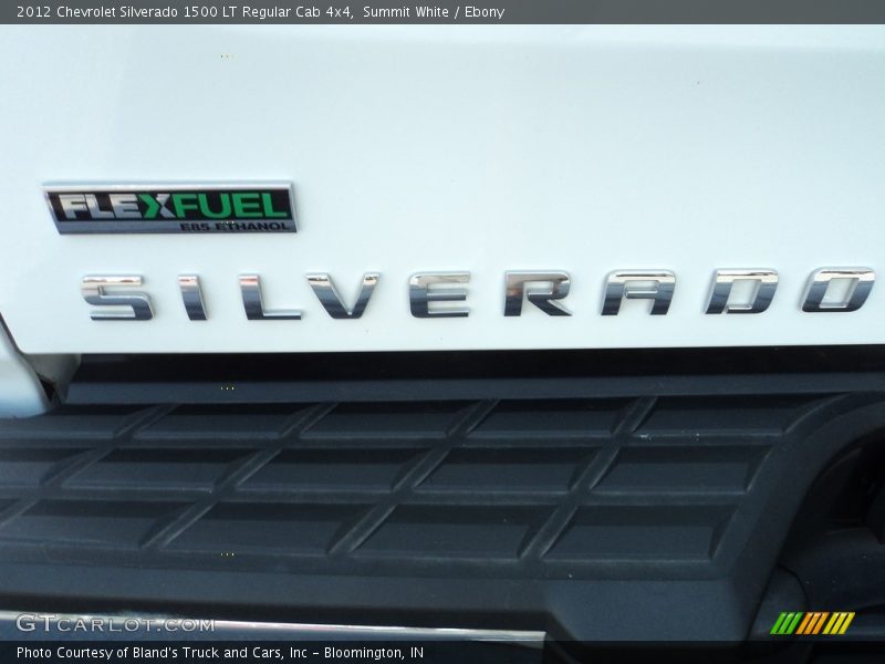 Summit White / Ebony 2012 Chevrolet Silverado 1500 LT Regular Cab 4x4