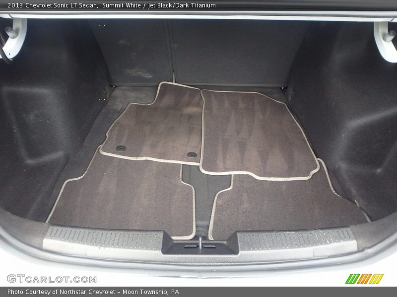 Summit White / Jet Black/Dark Titanium 2013 Chevrolet Sonic LT Sedan