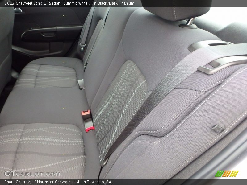 Summit White / Jet Black/Dark Titanium 2013 Chevrolet Sonic LT Sedan