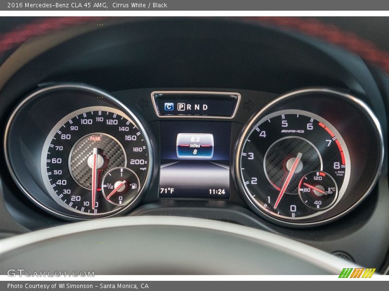  2016 CLA 45 AMG 45 AMG Gauges