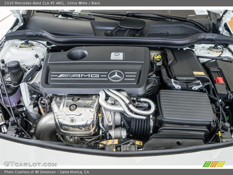  2016 CLA 45 AMG Engine - 2.0 Liter AMG DI Turbocharged DOHC 16-Valve VVT 4 Cylinder