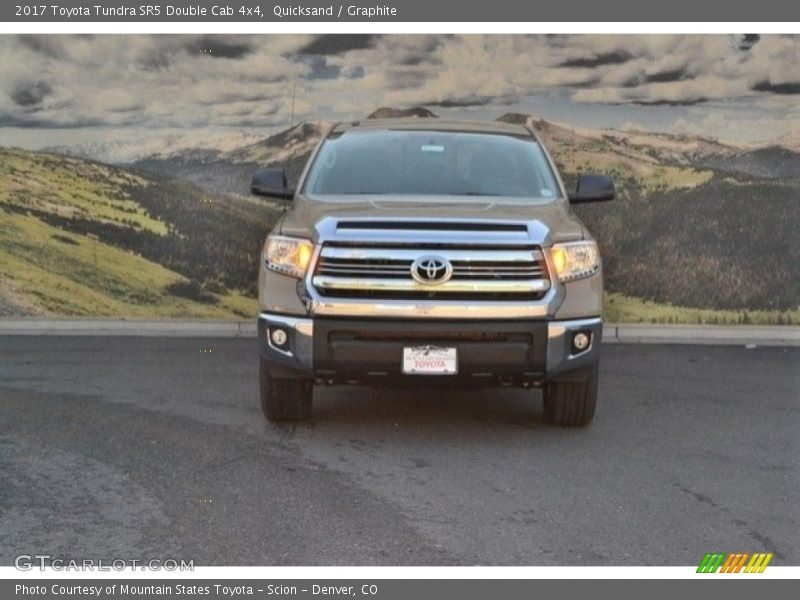 Quicksand / Graphite 2017 Toyota Tundra SR5 Double Cab 4x4