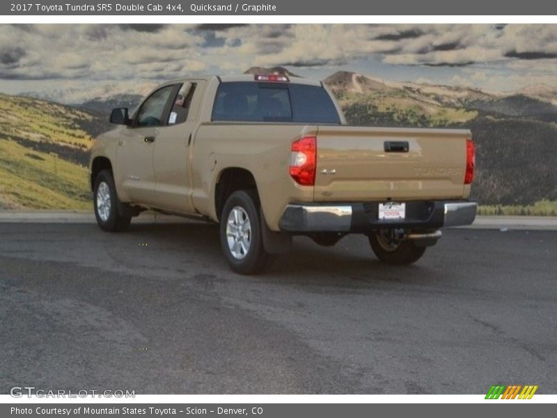 Quicksand / Graphite 2017 Toyota Tundra SR5 Double Cab 4x4