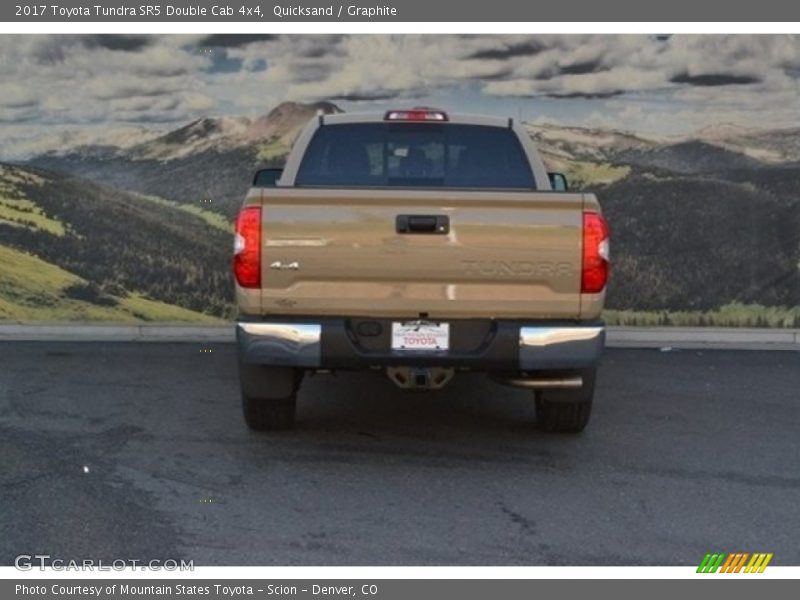 Quicksand / Graphite 2017 Toyota Tundra SR5 Double Cab 4x4