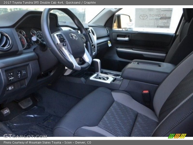 Quicksand / Graphite 2017 Toyota Tundra SR5 Double Cab 4x4