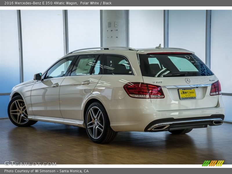 Polar White / Black 2016 Mercedes-Benz E 350 4Matic Wagon