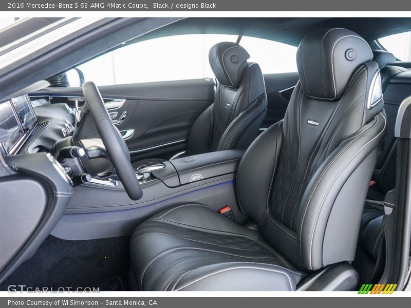 Black / designo Black 2016 Mercedes-Benz S 63 AMG 4Matic Coupe