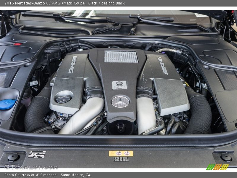 Black / designo Black 2016 Mercedes-Benz S 63 AMG 4Matic Coupe
