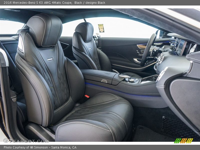 Black / designo Black 2016 Mercedes-Benz S 63 AMG 4Matic Coupe