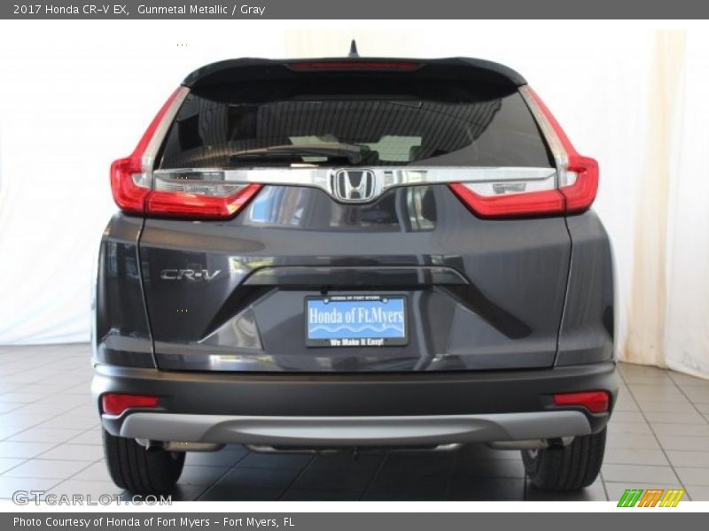 Gunmetal Metallic / Gray 2017 Honda CR-V EX