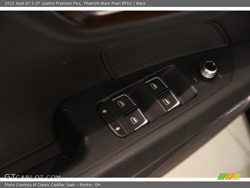 Phantom Black Pearl Effect / Black 2013 Audi A7 3.0T quattro Premium Plus