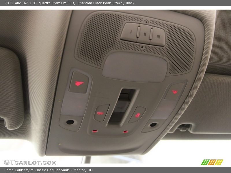 Phantom Black Pearl Effect / Black 2013 Audi A7 3.0T quattro Premium Plus
