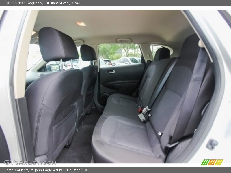 Brilliant Silver / Gray 2013 Nissan Rogue SV