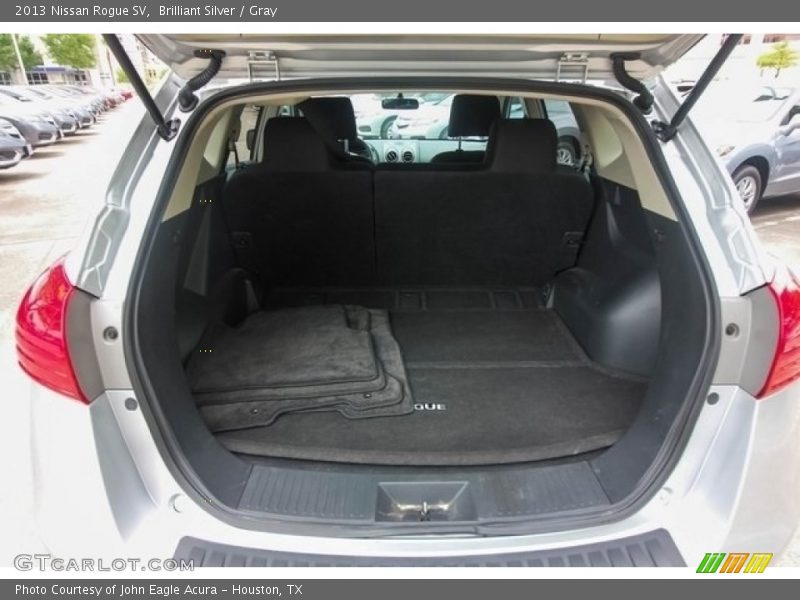 Brilliant Silver / Gray 2013 Nissan Rogue SV