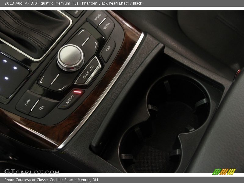Phantom Black Pearl Effect / Black 2013 Audi A7 3.0T quattro Premium Plus