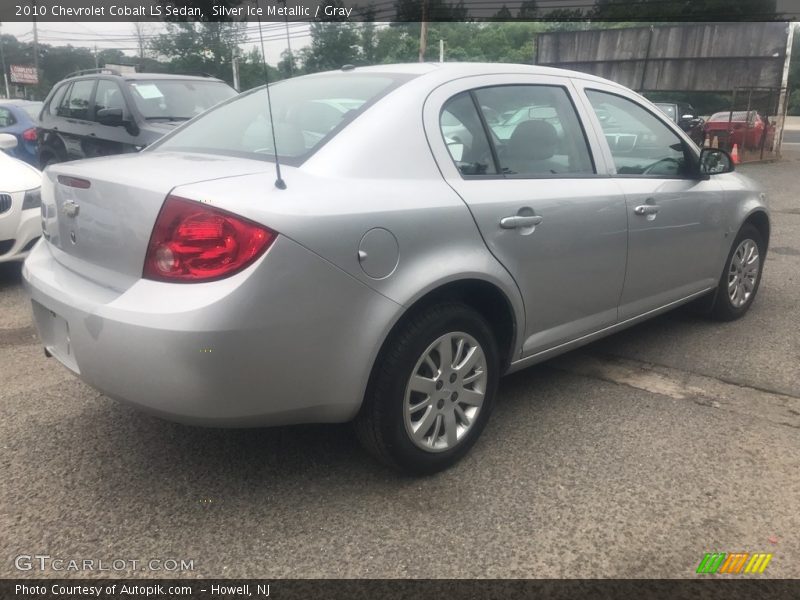 Silver Ice Metallic / Gray 2010 Chevrolet Cobalt LS Sedan