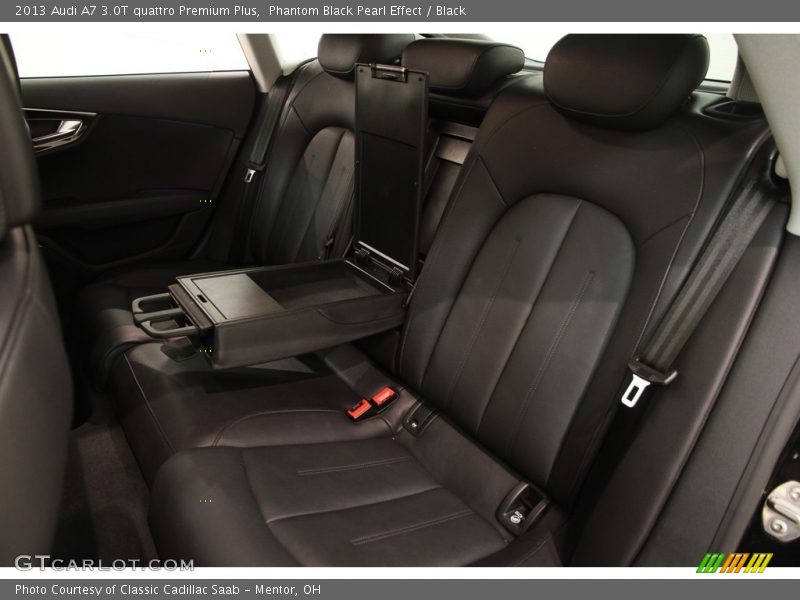 Phantom Black Pearl Effect / Black 2013 Audi A7 3.0T quattro Premium Plus