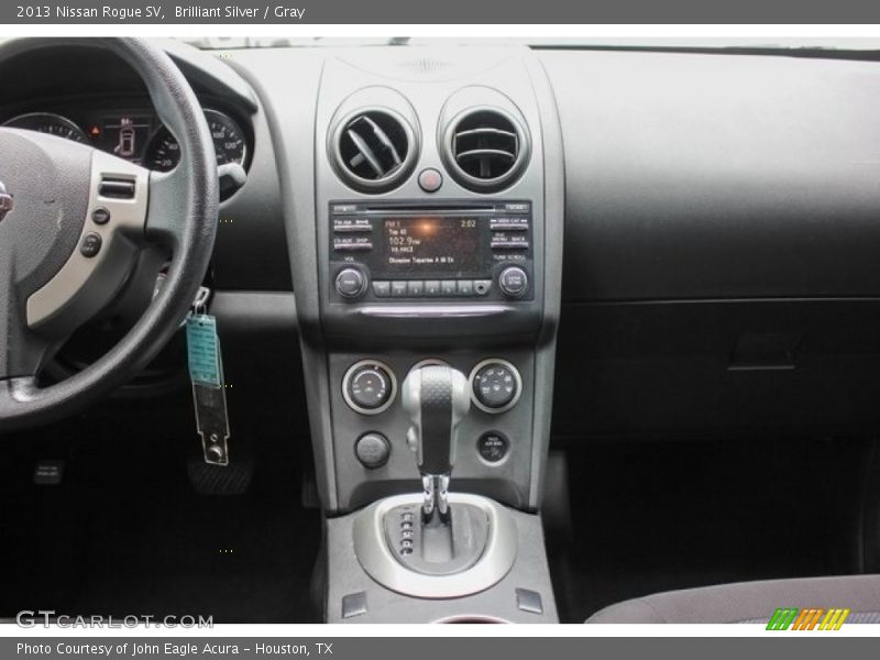 Brilliant Silver / Gray 2013 Nissan Rogue SV