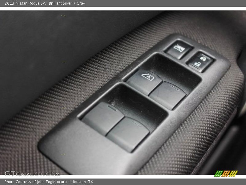 Brilliant Silver / Gray 2013 Nissan Rogue SV
