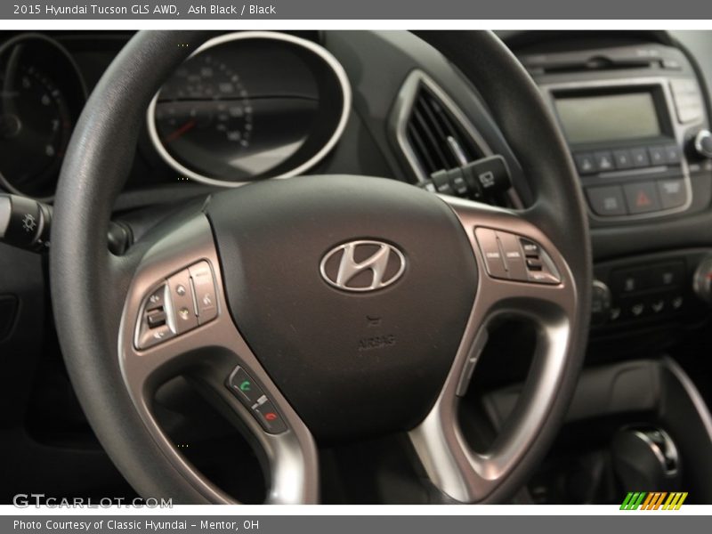 Ash Black / Black 2015 Hyundai Tucson GLS AWD