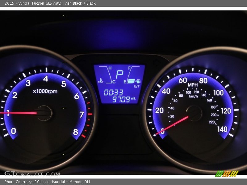 Ash Black / Black 2015 Hyundai Tucson GLS AWD