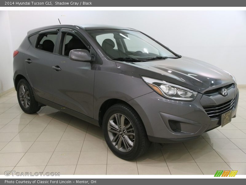 Shadow Gray / Black 2014 Hyundai Tucson GLS
