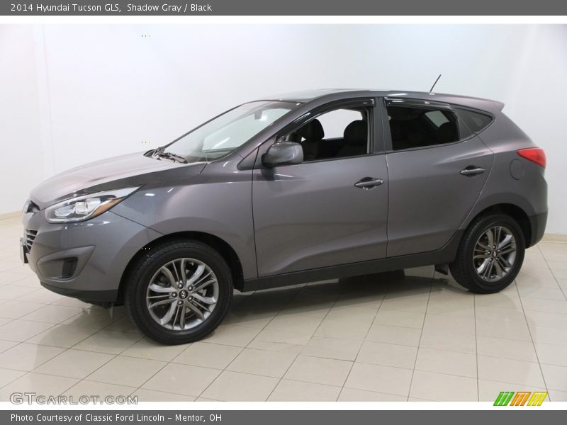Shadow Gray / Black 2014 Hyundai Tucson GLS