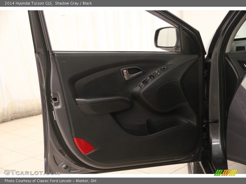 Shadow Gray / Black 2014 Hyundai Tucson GLS