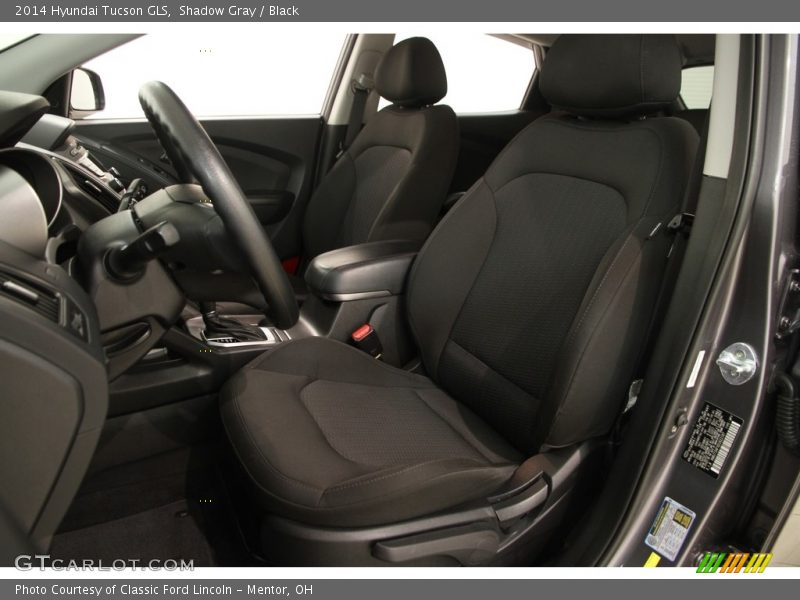 Shadow Gray / Black 2014 Hyundai Tucson GLS