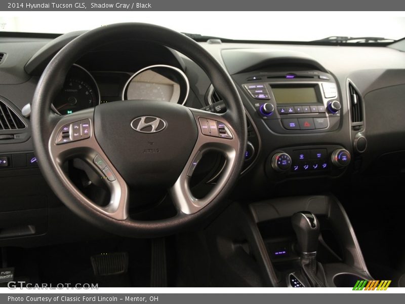 Shadow Gray / Black 2014 Hyundai Tucson GLS