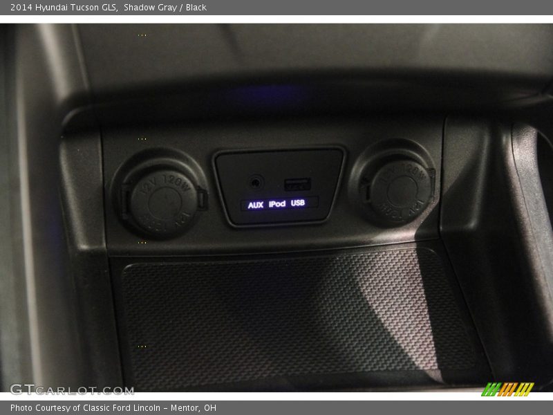 Shadow Gray / Black 2014 Hyundai Tucson GLS