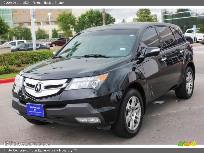 Formal Black / Ebony 2009 Acura MDX