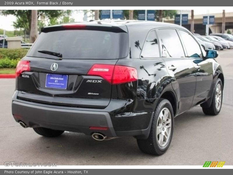 Formal Black / Ebony 2009 Acura MDX