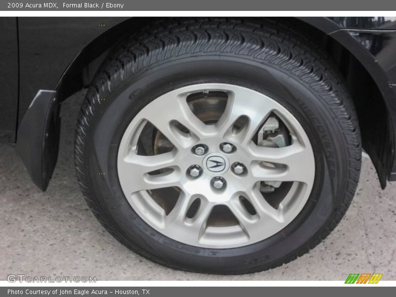 Formal Black / Ebony 2009 Acura MDX