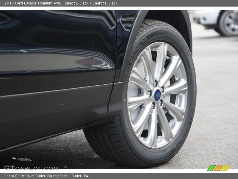 Shadow Black / Charcoal Black 2017 Ford Escape Titanium 4WD