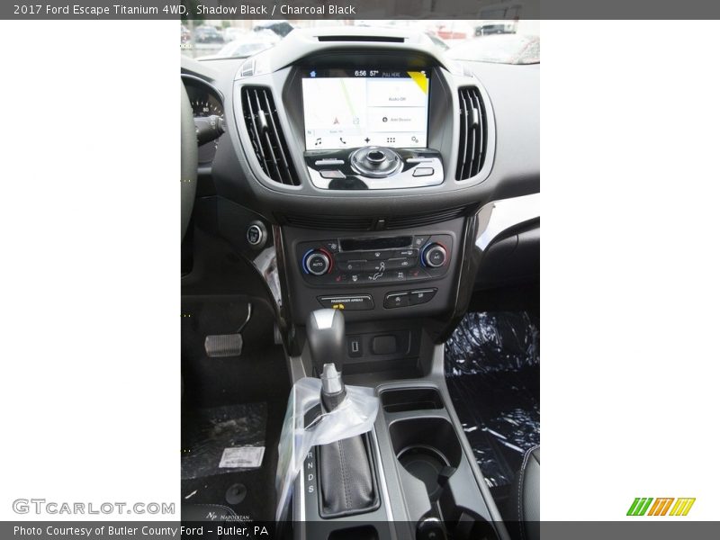 Shadow Black / Charcoal Black 2017 Ford Escape Titanium 4WD