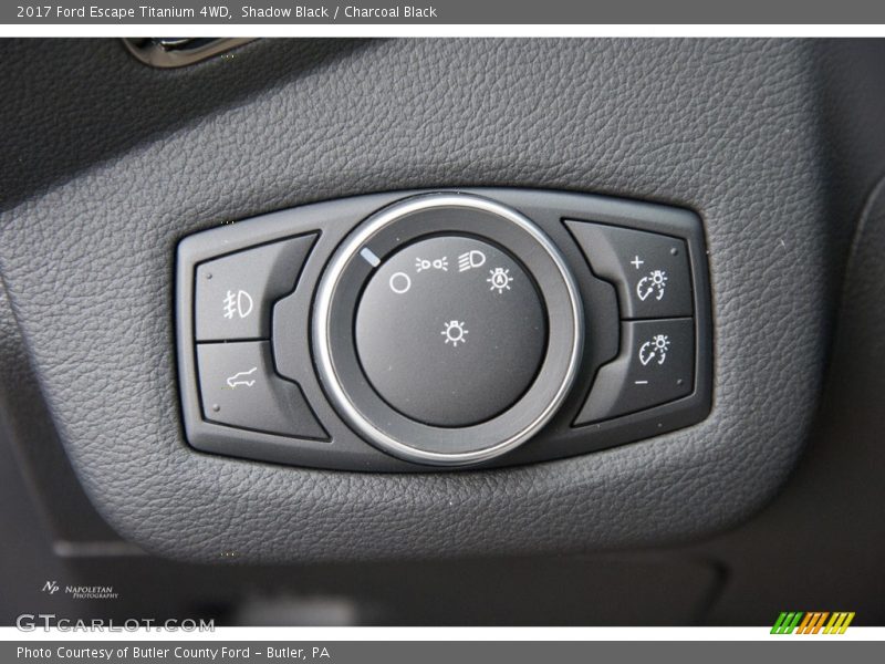 Shadow Black / Charcoal Black 2017 Ford Escape Titanium 4WD