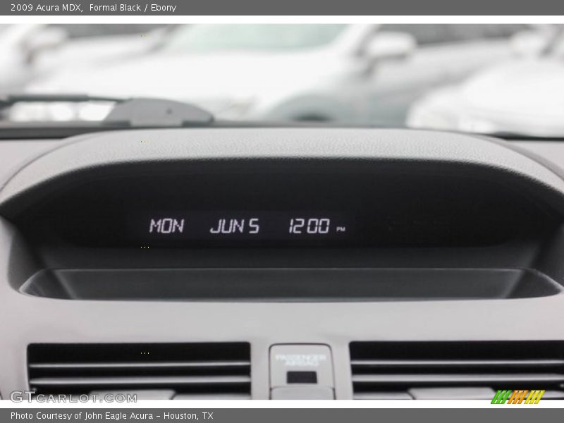 Formal Black / Ebony 2009 Acura MDX