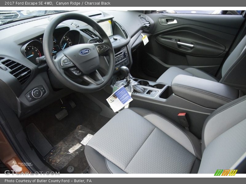 Canyon Ridge / Charcoal Black 2017 Ford Escape SE 4WD