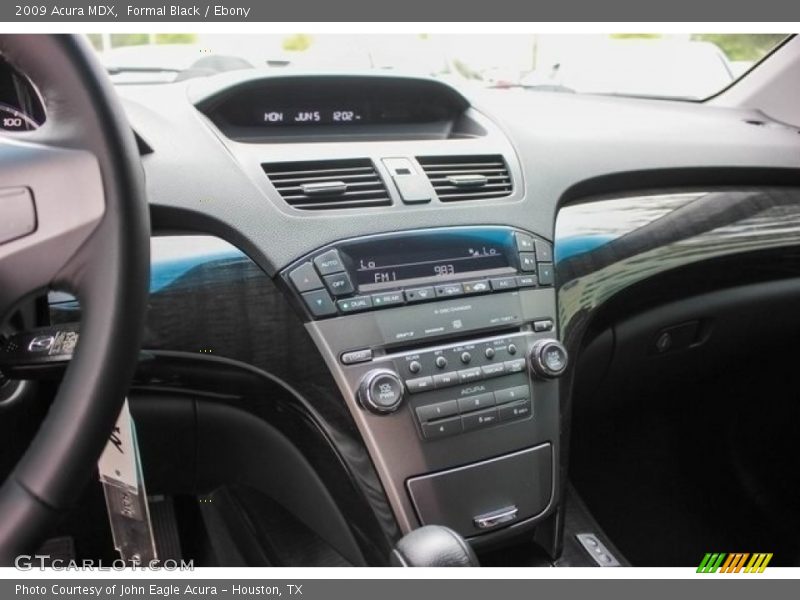 Formal Black / Ebony 2009 Acura MDX