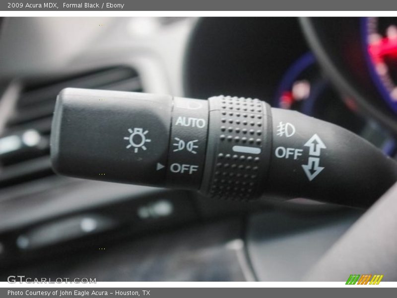 Formal Black / Ebony 2009 Acura MDX