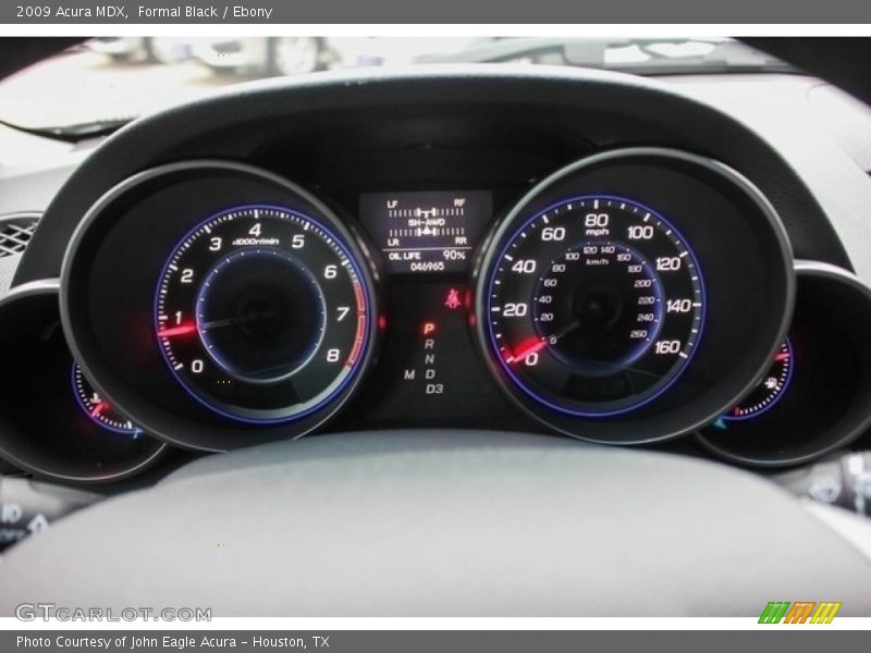 Formal Black / Ebony 2009 Acura MDX