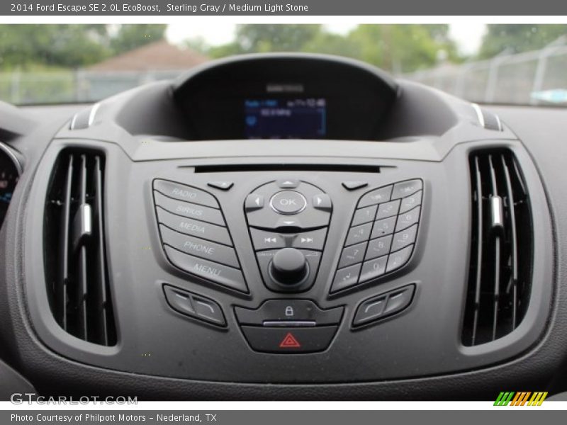 Sterling Gray / Medium Light Stone 2014 Ford Escape SE 2.0L EcoBoost