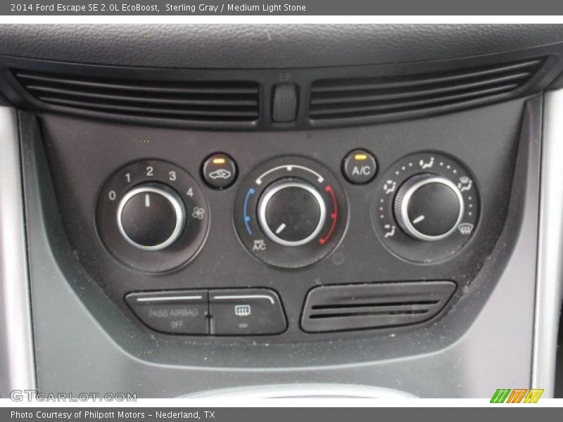 Sterling Gray / Medium Light Stone 2014 Ford Escape SE 2.0L EcoBoost