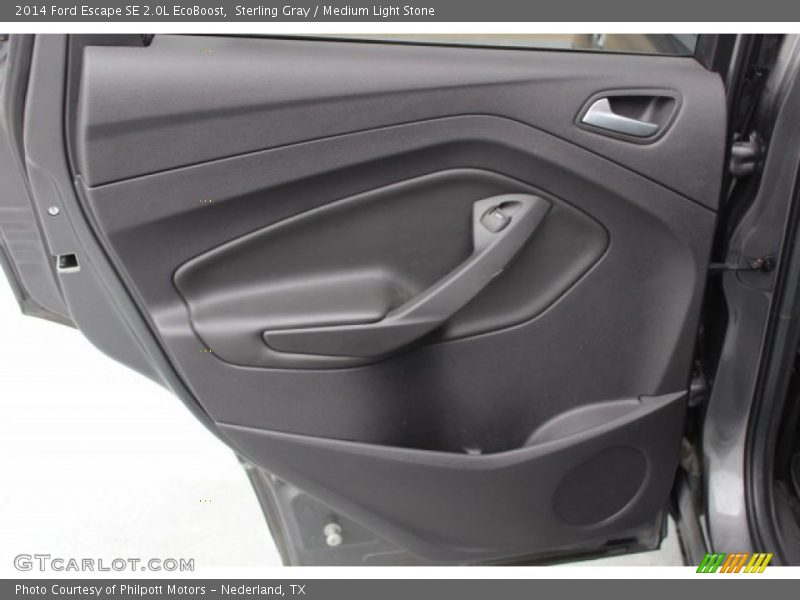 Sterling Gray / Medium Light Stone 2014 Ford Escape SE 2.0L EcoBoost