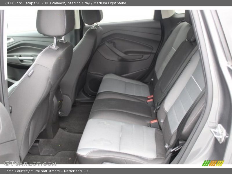 Sterling Gray / Medium Light Stone 2014 Ford Escape SE 2.0L EcoBoost