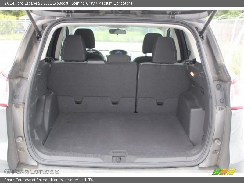 Sterling Gray / Medium Light Stone 2014 Ford Escape SE 2.0L EcoBoost